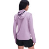Dámská mikina On CLIMATE ZIP HOODIE  - světle fialová