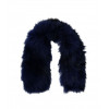 Dámsky golier Phenix FUR COLLAR FOX  - modrá