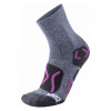 Dámske turistické ponožky UYN OUTDOOR EXPLORER  - šedá