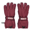 Dívčí lyžařské rukavice Lego Wear ATLIN 700  - vínová