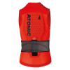 Detský lyžiarský chránič chrbtice Atomic LIVE SHIELD VEST  - červená