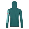 Dámska bunda Ortovox BERRINO HOODED JACKET  - tmavo zelená