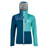 Dámská bunda Ortovox 3L ORTLER JACKET  - petrolejová
