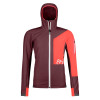 Dámská bunda Ortovox BERRINO HOODED JACKET  - vínová