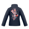 Dievčenská mikina Poivre Blanc W22-1500-BBGL/A MICRO FLEECE  - tmavo modrá