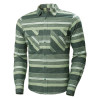 Pánska košeľa Helly Hansen LOKKA ORGANIC FLANNEL  - zelená