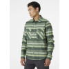 Pánska košeľa Helly Hansen LOKKA ORGANIC FLANNEL  - zelená