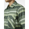 Pánska košeľa Helly Hansen LOKKA ORGANIC FLANNEL  - zelená