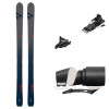Skialpový set Fischer ALPROUTE 88 + ATOMIC BACKLAND SUMMIT 9 BR + SKINS