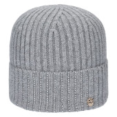 ROSE. BEANIE WITH RIBS