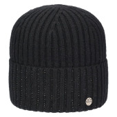 ROSE. BEANIE WITH RIBS