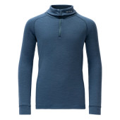 DUO ACTIVE MERINO ZIP NECK JR