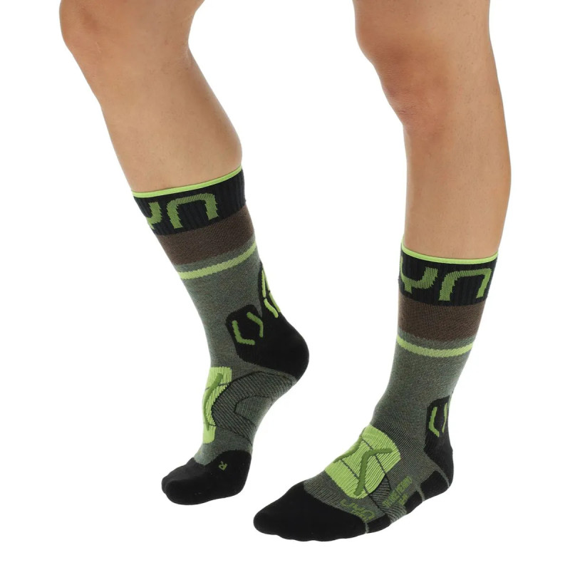 Pánske turistické ponožky UYN TREKKING ONE MERINO  - čierna