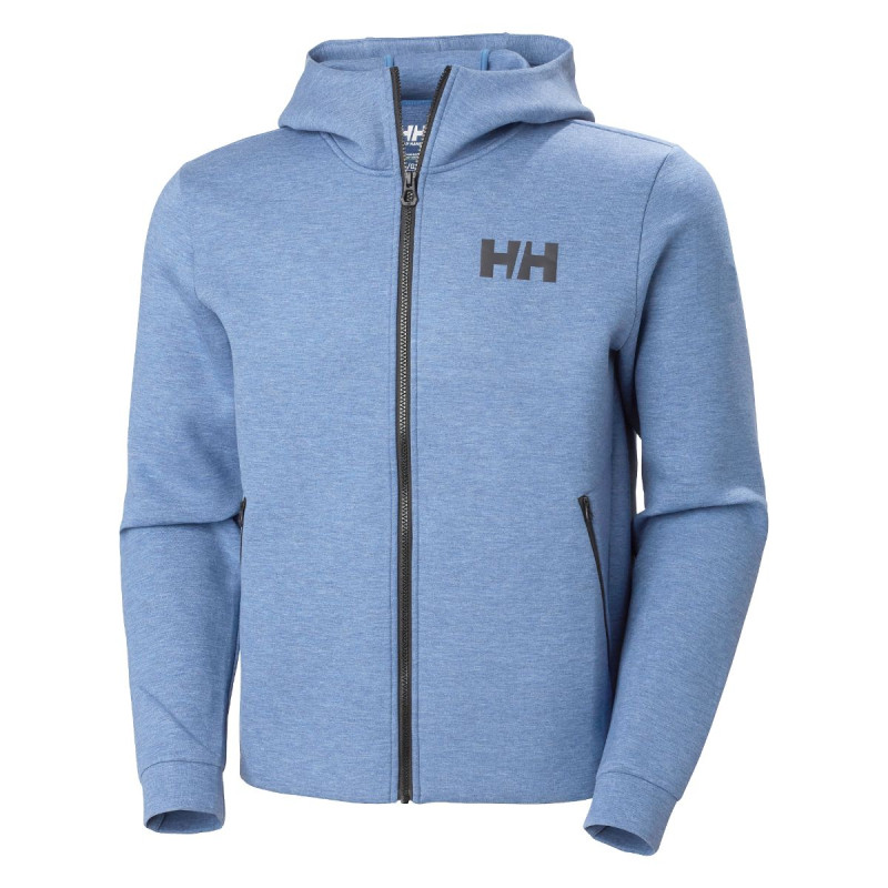Pánská mikina Helly Hansen HP OCEAN FZ JACKET 2.0  - světle modrá