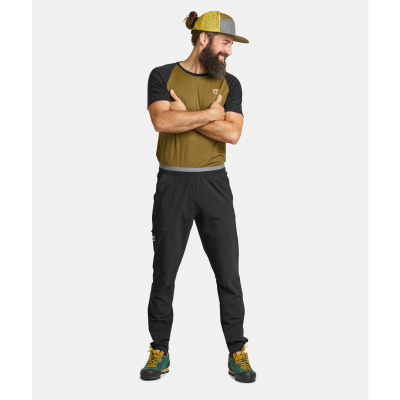 Pánske nohavice Ortovox PIZ SELVA PANTS  - čierna