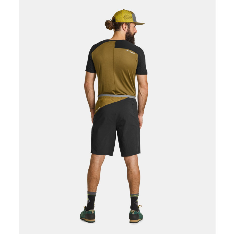 Pánske kraťasy Ortovox PIZ SELVA SHORTS  - čierna