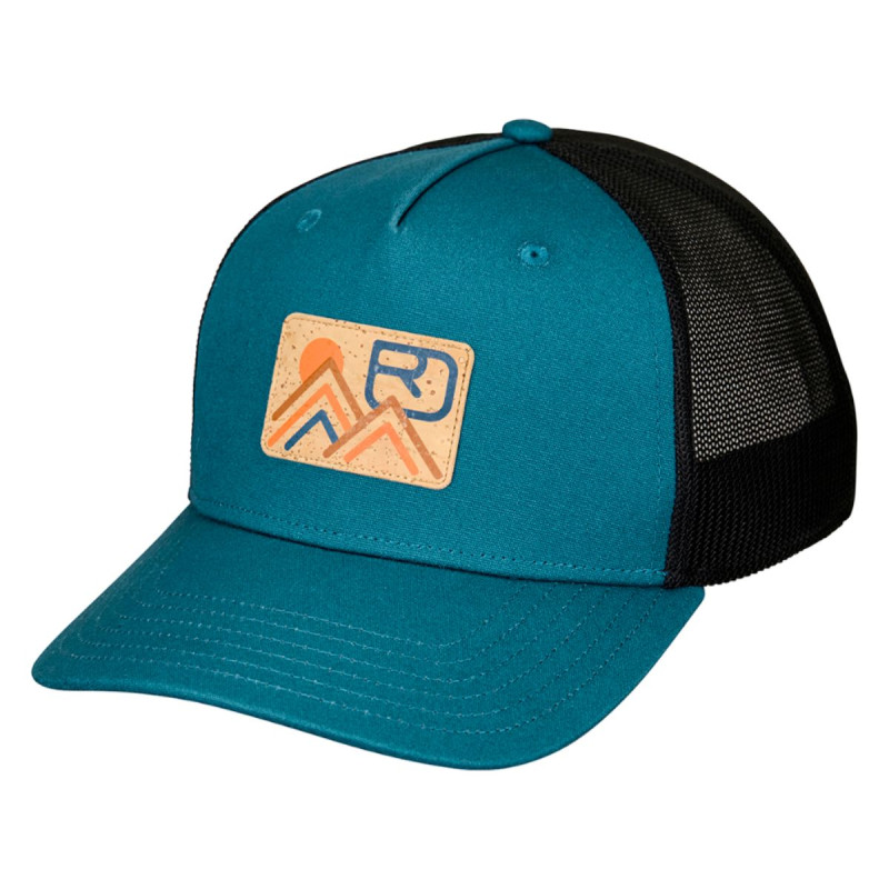 Pánská kšiltovka Ortovox CORKY TRUCKER CAP  - tmavě zelená