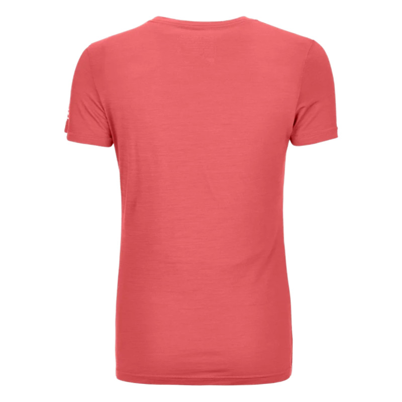 Dámské funkční tričko Ortovox 150 COOL MTN PROTECTOR SHORT SLEEVE  - růžová