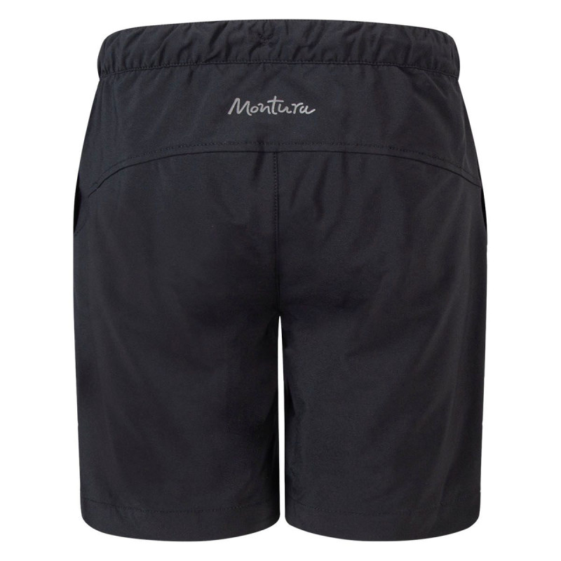 Detské turistické kraťasy Montura STRETCH 2 BERMUDA  - čierna