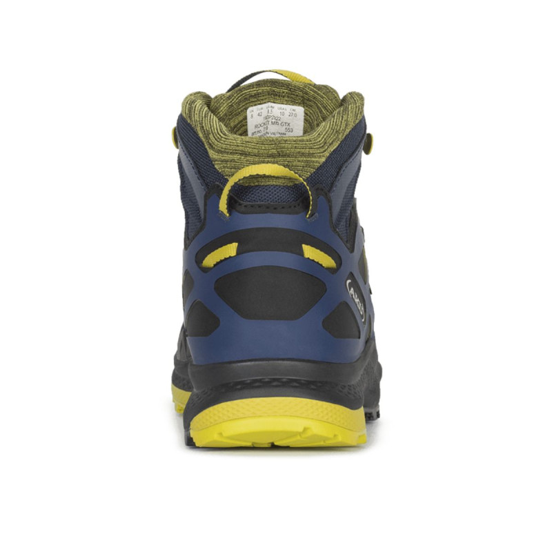 Pánske členkové topánky AKU ROCKET MID GTX  - tmavo modrá