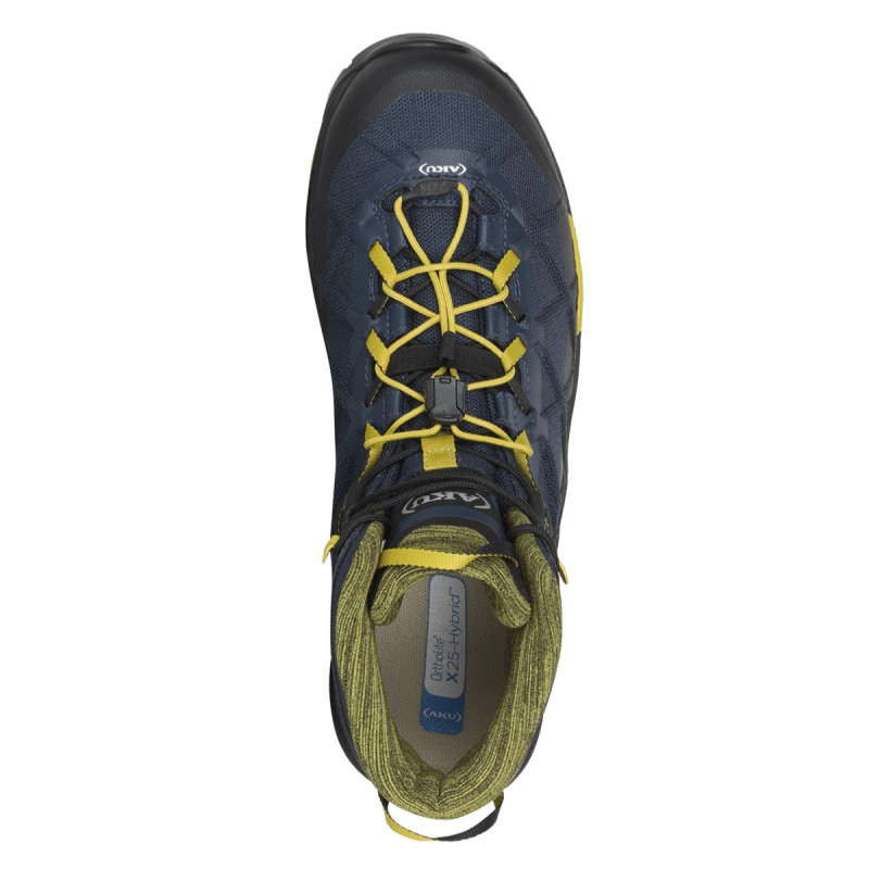 Pánske členkové topánky AKU ROCKET MID GTX  - tmavo modrá