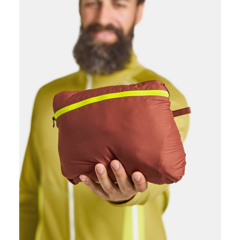 Pánska vesta Ortovox SWISSWOOL PIZ DUAN VEST  - oranžová