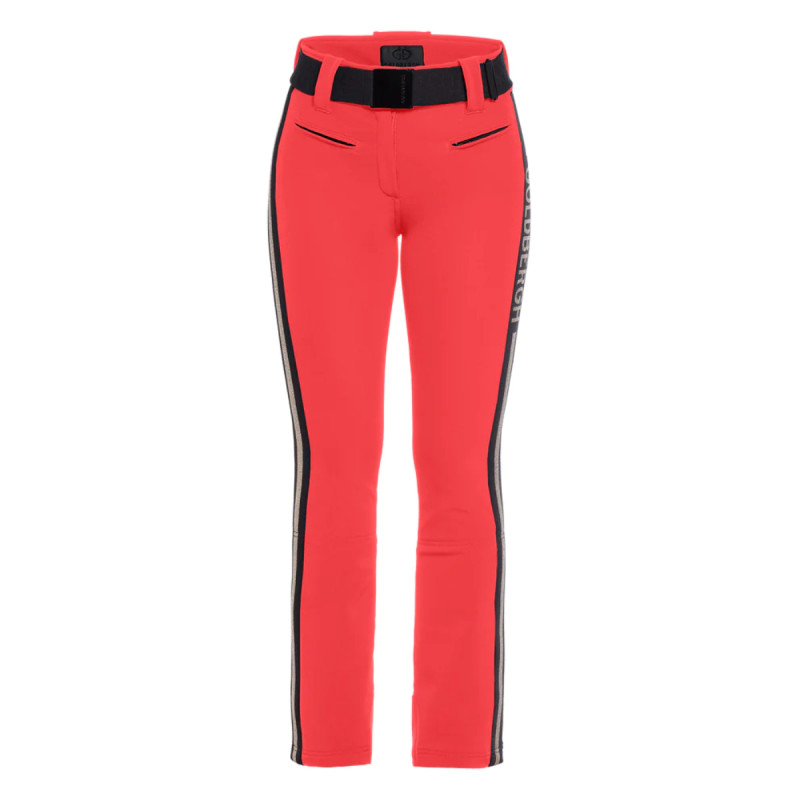 Dámské lyžařské kalhoty Goldbergh CHER  - červená