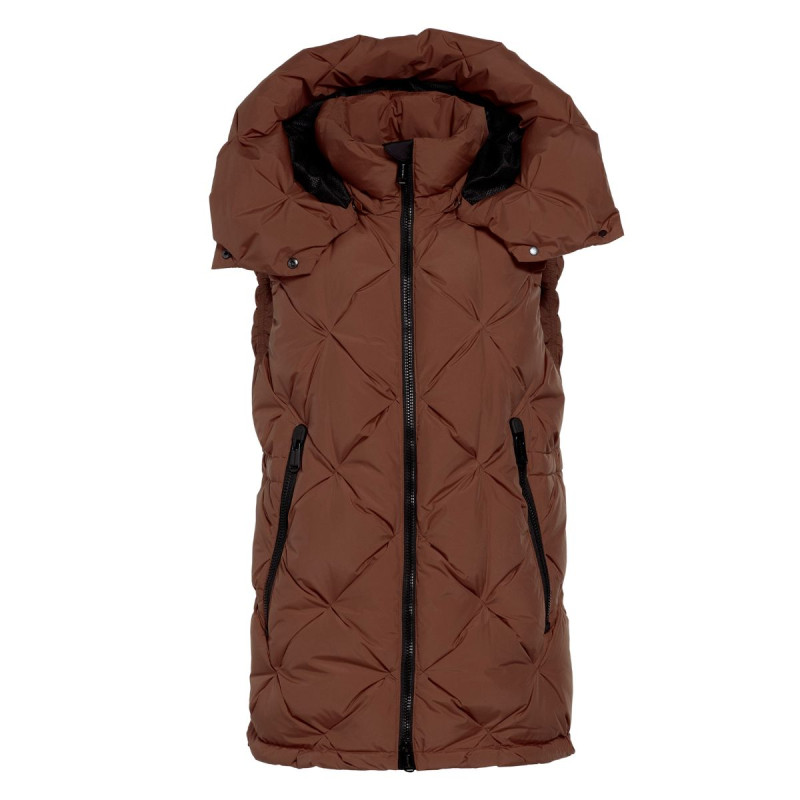 Dámska vesta Goldbergh ALMA  - hnedá