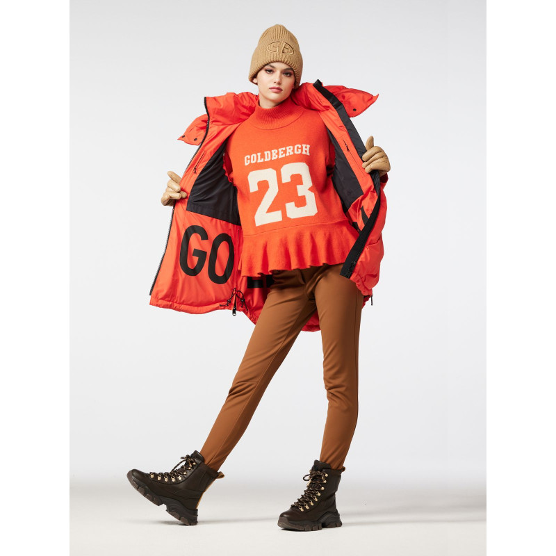 Dámská vesta Goldbergh ALMA  - oranžová