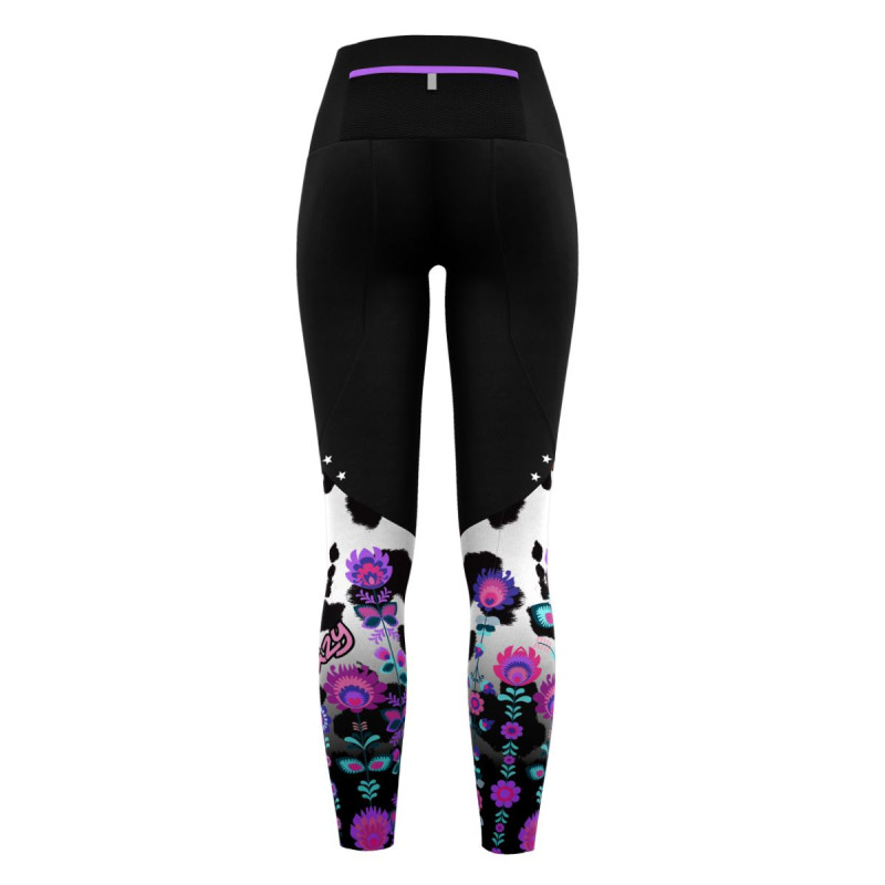 Dámské legíny Crazy FUSEAUX KINSEJ  - černá