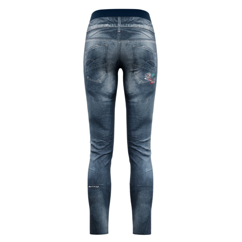 Dámske nohavice Crazy WONDER MAGIC  - modrá