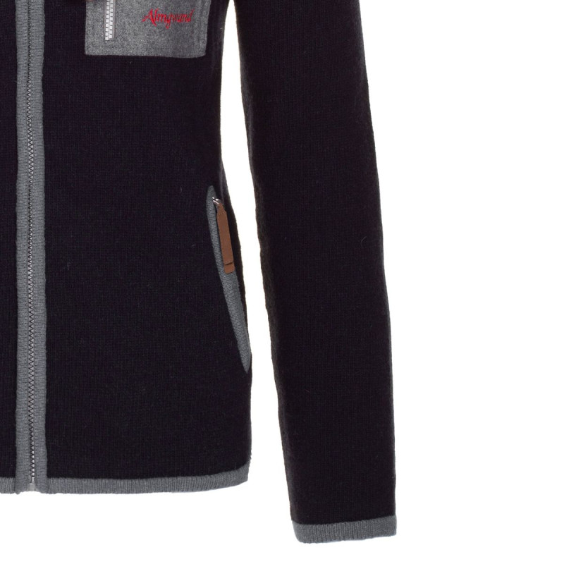 Pánsky sveter Almgwand ANGERERALM  - tmavo modrá