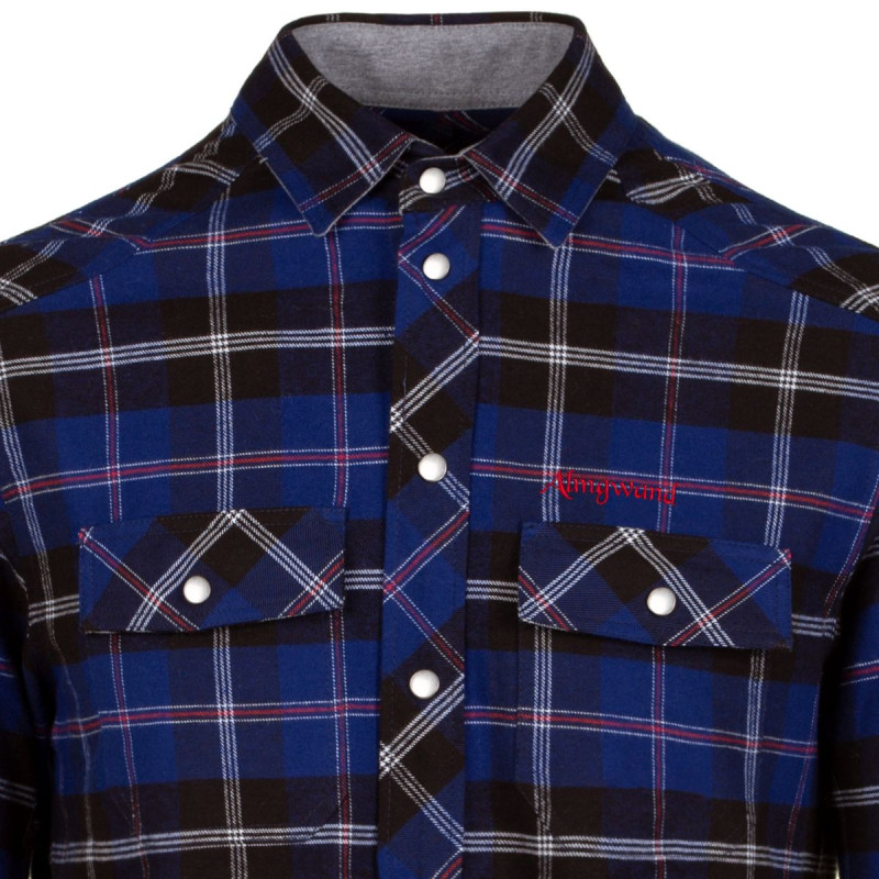 Pánska košeľa Almgwand HASELSTEIN  - modrá