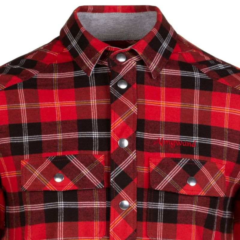 Pánska košeľa Almgwand HASELSTEIN  - červená