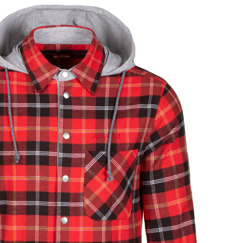 Pánska košeľa Almgwand HAUENSTEIN  - červená