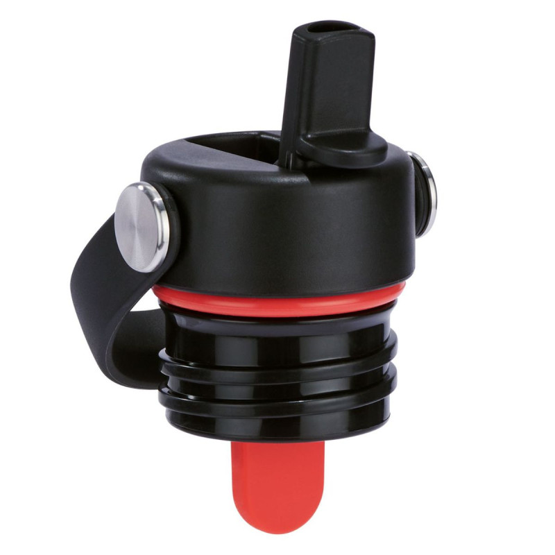 Uzávěr Hydro Flask STANDART MOUTH FLEX STRAW  - černá