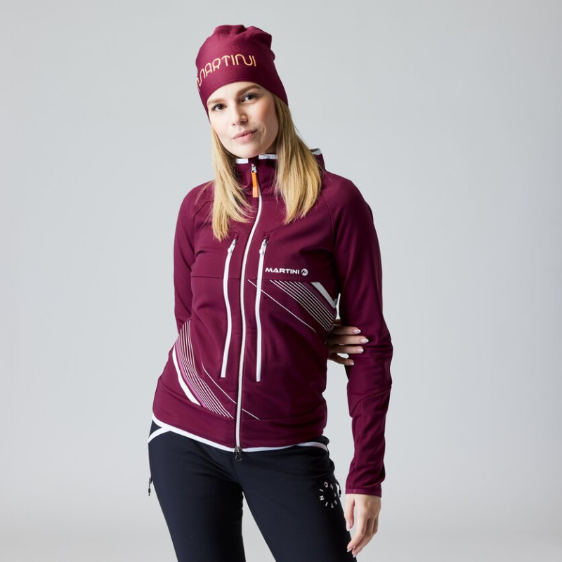 Dámska bunda Martini Sportswear X-PLORE  - tmavo ružová