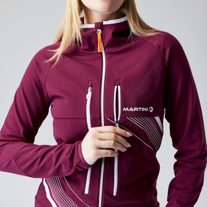 Dámska bunda Martini Sportswear X-PLORE  - tmavo ružová