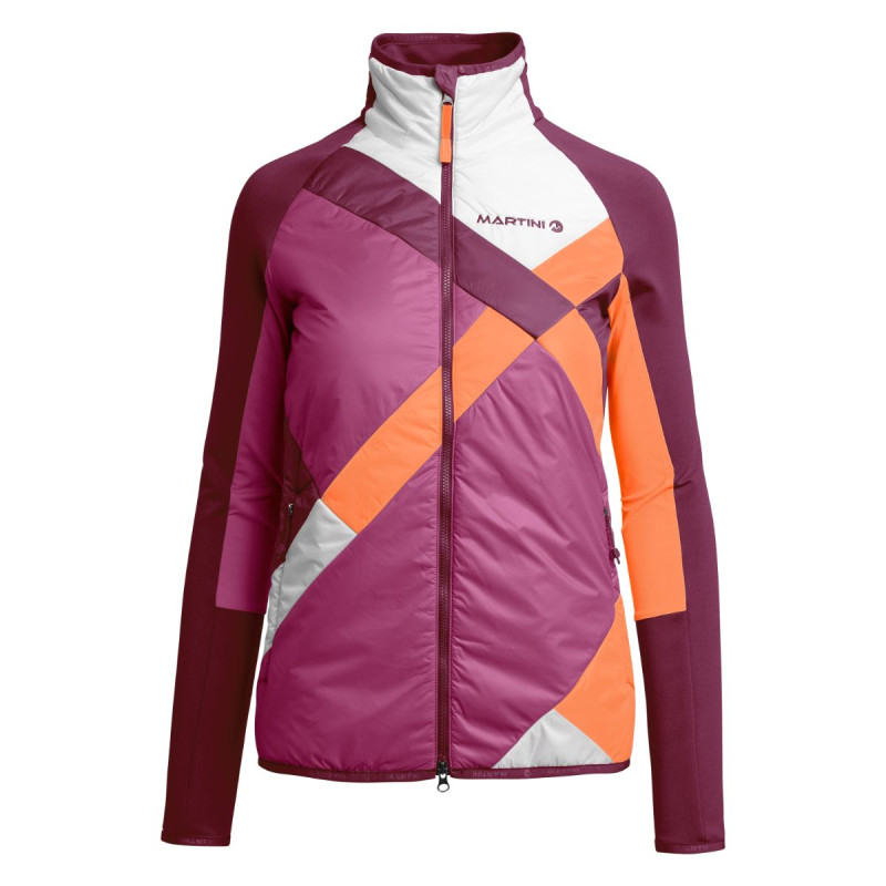 Dámska bunda Martini Sportswear OVERJOYED  - tmavo ružová