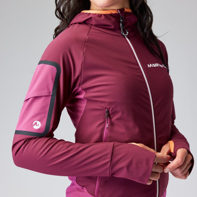 Dámska bunda Martini Sportswear INNOVATION  - tmavo ružová