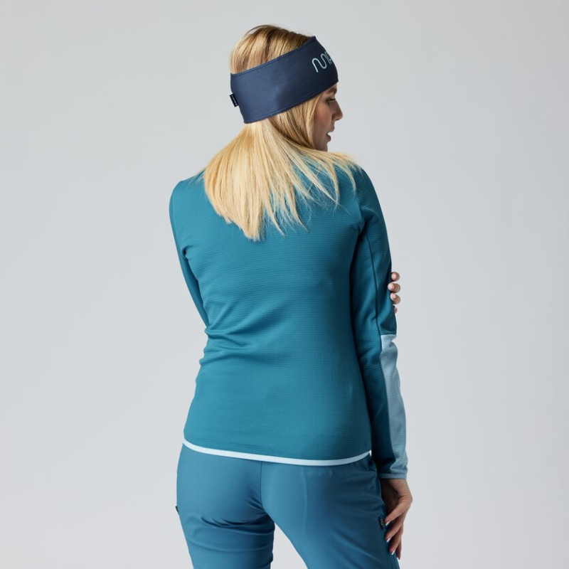 Dámská mikina Martini Sportswear RE.ACT  - modrá