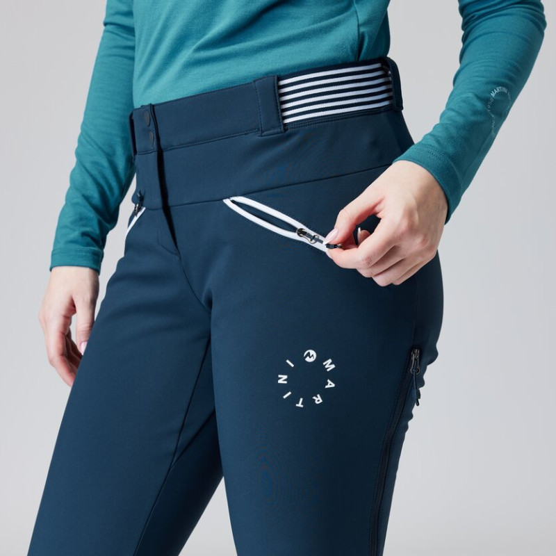 Dámske skialpové nohavice Martini Sportswear PORDOI  - tmavo ružová