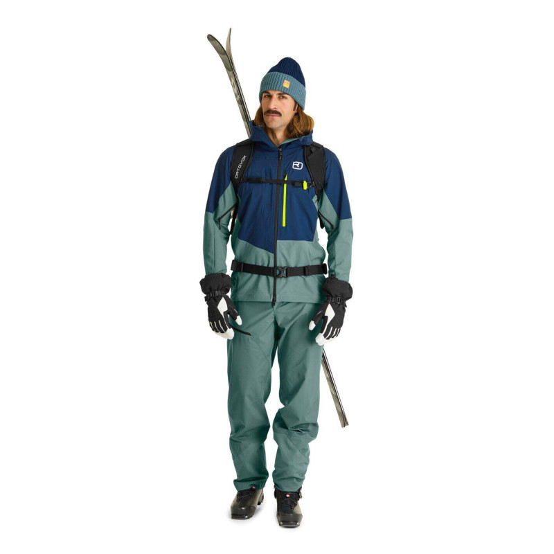 Pánska bunda Ortovox MESOLA JACKET  - tmavo modrá