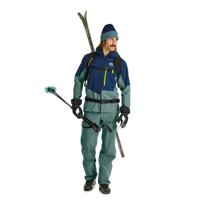 Pánska bunda Ortovox MESOLA JACKET  - tmavo modrá