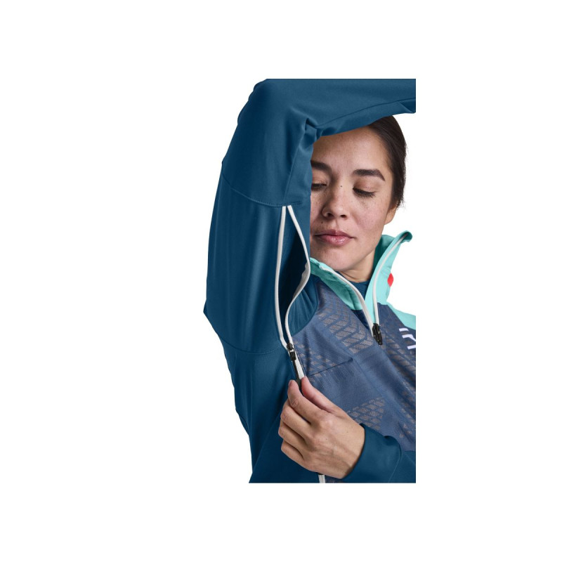 Dámská bunda Ortovox COL BECCHEI JACKET  - petrolejová