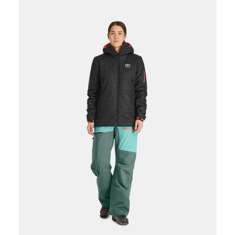 Dámská bunda Ortovox SWISSWOOL ZINAL JACKET  - černá