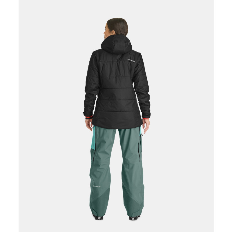 Dámská bunda Ortovox SWISSWOOL ZINAL JACKET  - černá