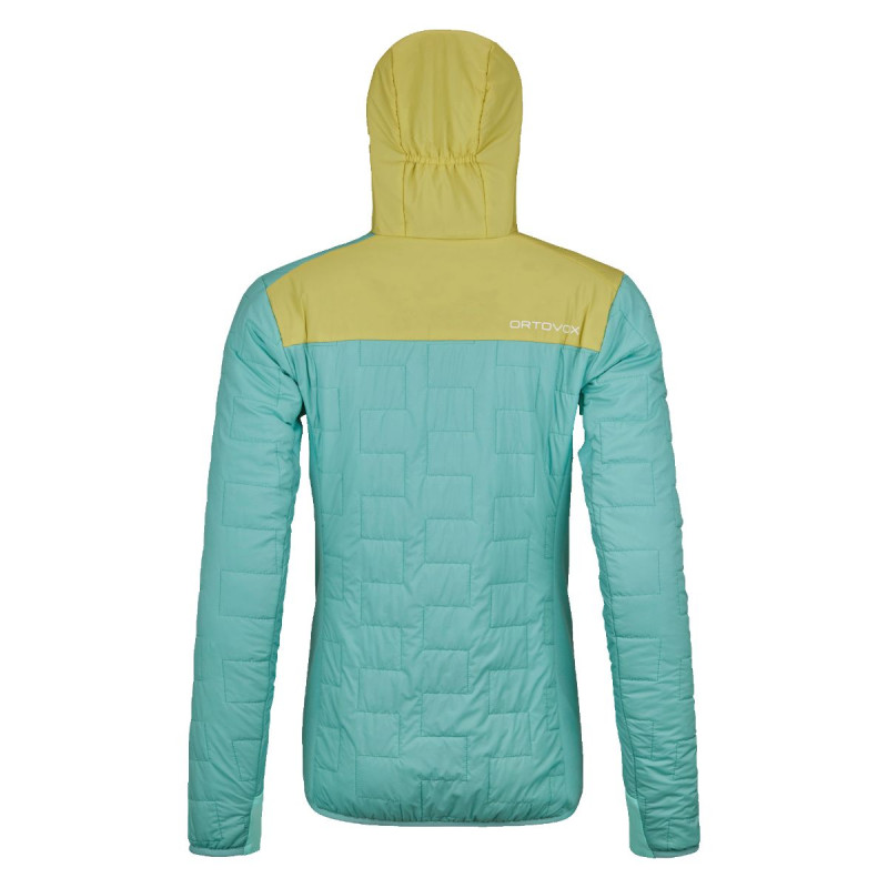 Dámska bunda Ortovox SWISSWOOL PIZ BADUS JACKET  - svetlo modrá