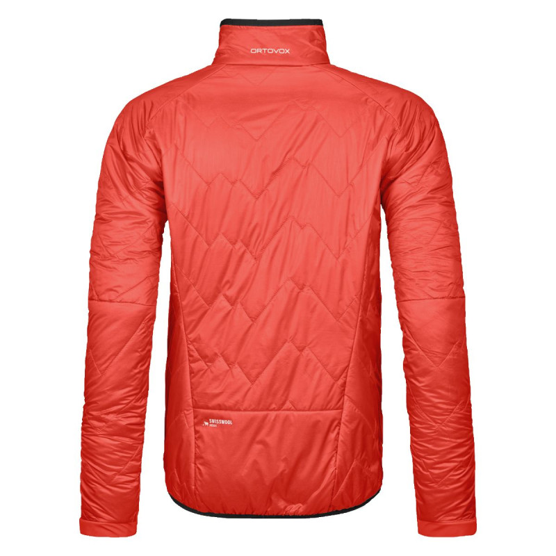 Dámska bunda Ortovox SWISSWOOL PIZ VIAL JACKET  - oranžová