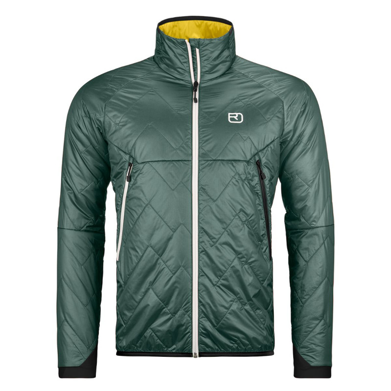 Pánska bunda Ortovox SWISSWOOL PIZ VIAL JACKET  - šedá